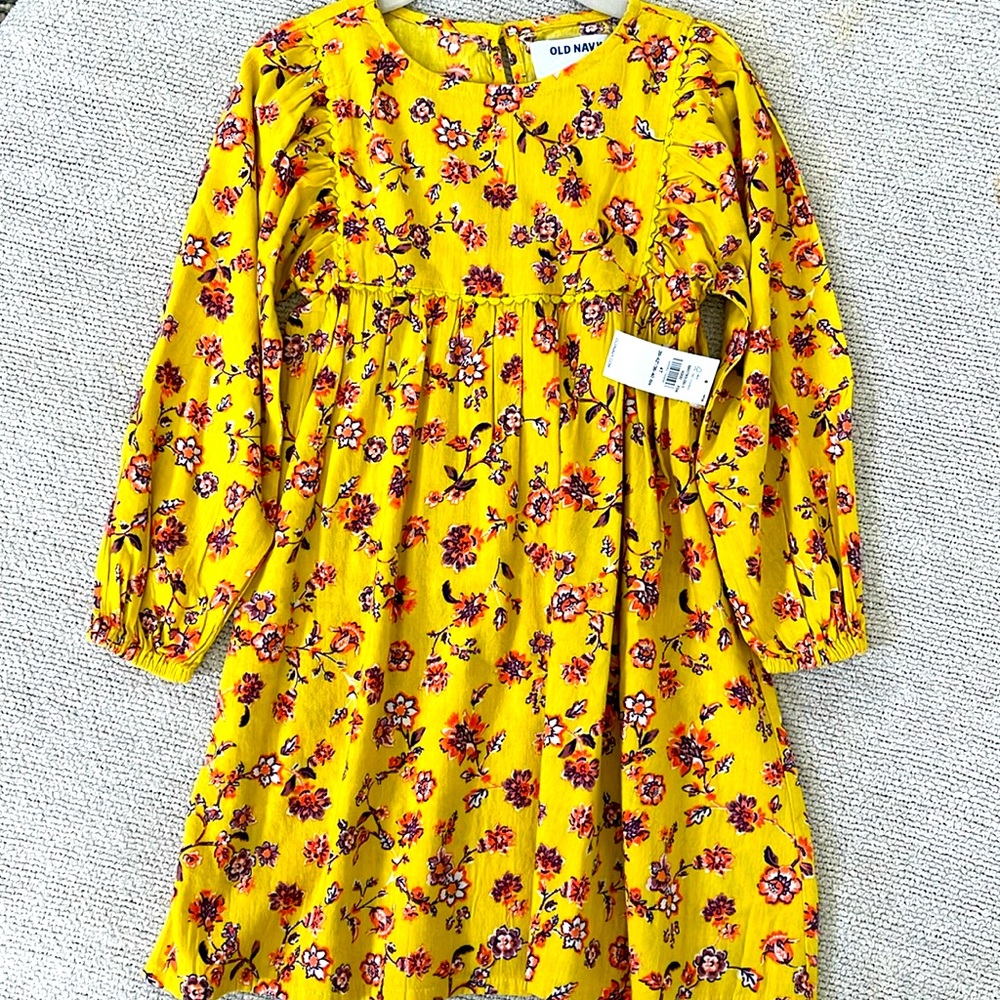 4T Old Navy Bohemian Floral Print Dress